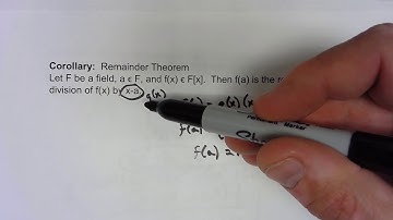 Abstract Algebra 15.2: Consequences of the Division Algorithm
