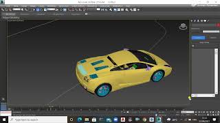 3DS  max 2014 tutorial /Animation on a path  in 3DS MAX /Animation of car in a line 3ds max IN HINDI