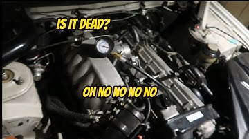 Compression testing a RB25det R33 SKYLINE