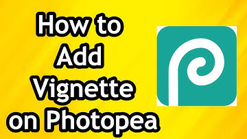 How to Add Vignette on Photopea