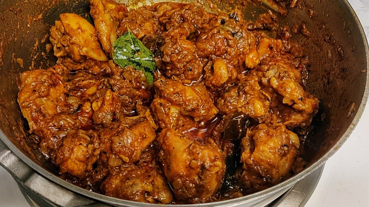 Secret Ingredient for Tasty Pepper Chicken South Indian Style - YouTube
