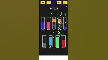Water Sort Gameplay Android,ios Level 11