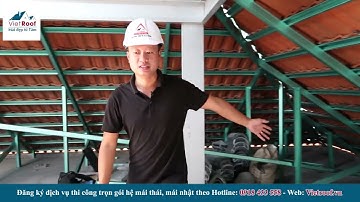 [Kết cấu] Khung kèo hệ 3 lớp áp dụng trong thi công mái Nhật. Thi công mái ngói tại Bắc Ninh.