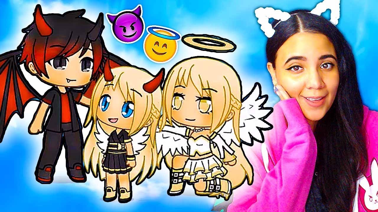 THE DARK ANGEL🖤 | Gacha Life Mini Movie Love Story Reaction - YouTube