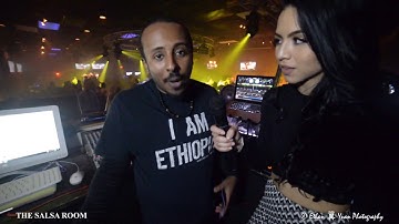 DJ SELO Interviewed By LIZ TEJEDA And ZOUK Demo With JULISSA JU @ THE SALSA ROOM