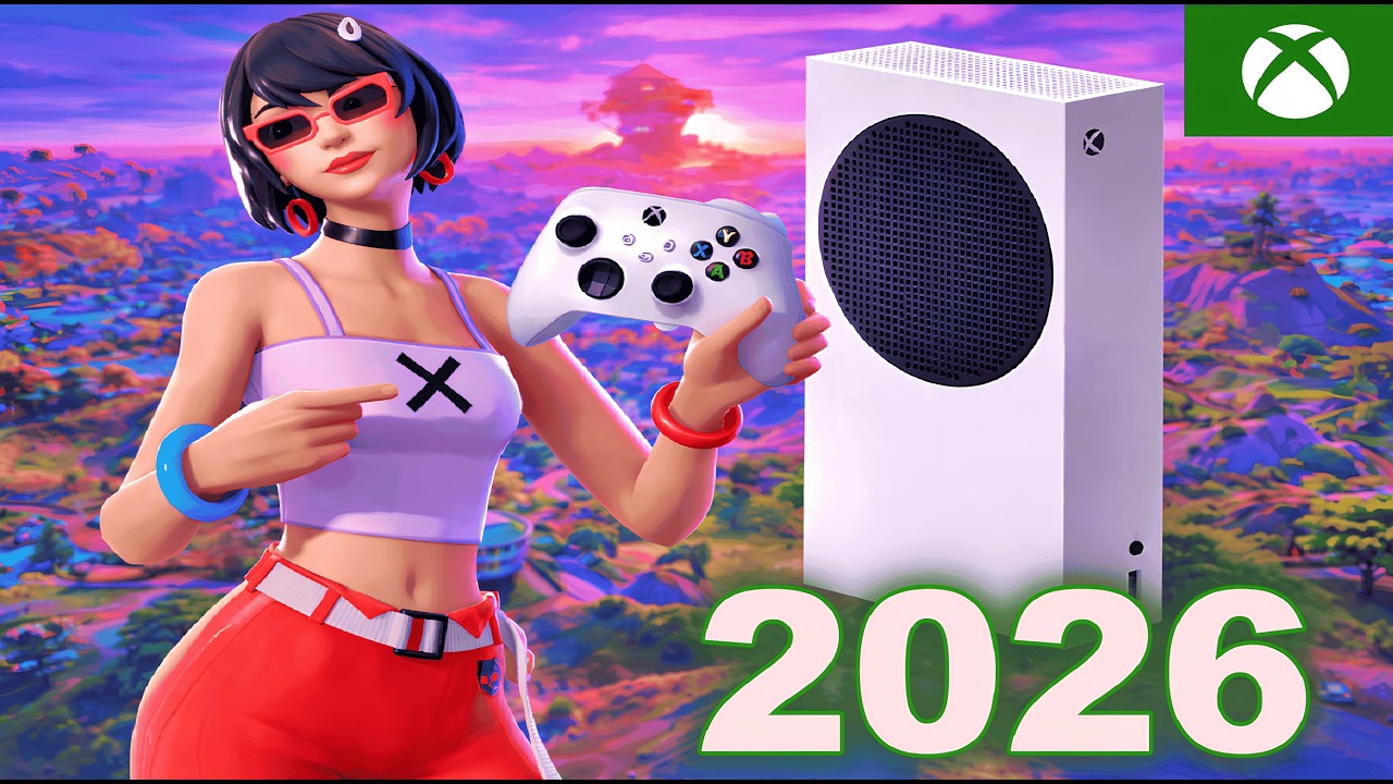 Como JOGAR FORTNITE No XBOX SERIES S Em 2026 YouTube 