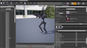 Ue4 Assault Drone Animation/Rigging Test (Unreal Engine)