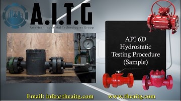 API 6D Hydro static Valve Testing Procedure. How to test an API 6D valve. Pipeline valve testing