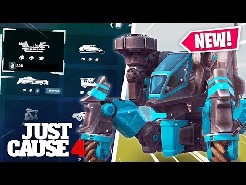 Just Cause 4 - MECHS, FLYING CARS, GIANT VEHICLES & MORE LEAKS!