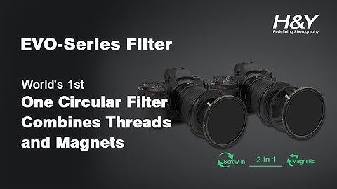 This new EVO-Series video filter set from H&Y has it all!
