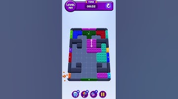 Color Block Jam Level 701 Solution Walkthrough #colorblockjam #gaming #colorblockjamgame #games