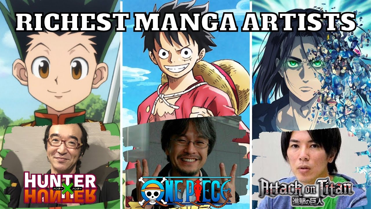 Top 10 Richest Manga Writers In 2022 Ranked - Anime Galaxy