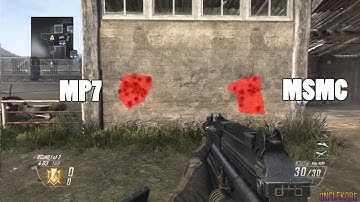 Black Ops 2  MP7 vs MSMC Breakdown & Comparison