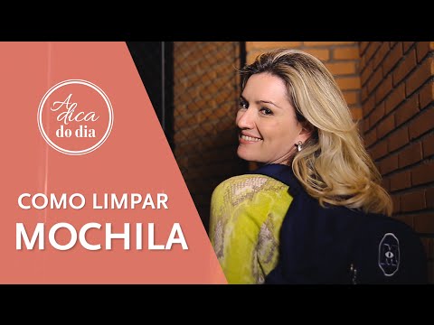 COMO LIMPAR MOCHILA | A DICA DO DIA COM FLÁVIA FERRARI