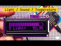 1 DISPLAY 3 SENSORS