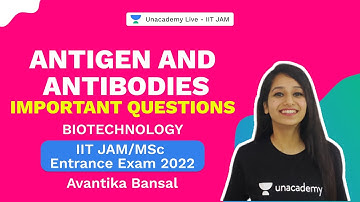 IIT JAM 2022 /MSc Entrance Exam | Antigen and AntiBodies | Imp Problems | Biotechnology | Avantika