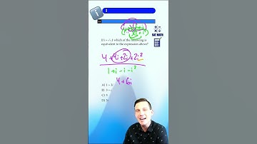 Imaginary Numbers in the Denominator #SAT #satmath #shorts