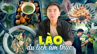 🇱🇦 Laos Food Tour #2 | Kiếp nạn ở Lào, đừng đi Vangvieng nếu mưa