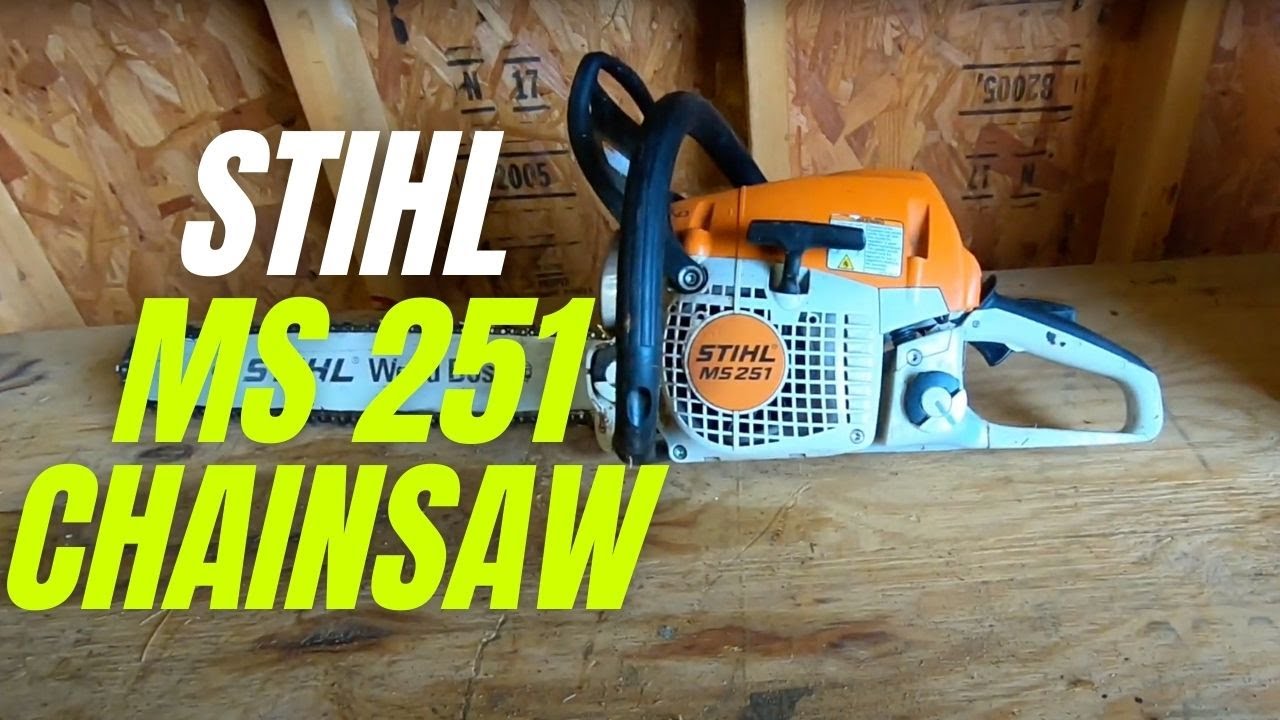 STIHL Wood Boss MS 251 18 in. 45.6 cc Gas Chainsaw