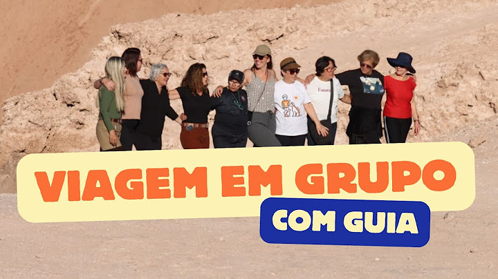 COMO é VIAJAR em GRUPO - EXCURSÃO para MELHOR IDADE
