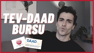 ALMANYA'DA EĞİTİM | TEV-DAAD YÜKSEK LİSANS BURSU | Başvuru ve mülakat süreci