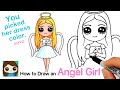 How to Draw an Angel Cute Girl