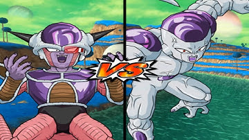 DBZ Budokai Tenkaichi 3 - Frieza 1st Form VS Frieza Full Power