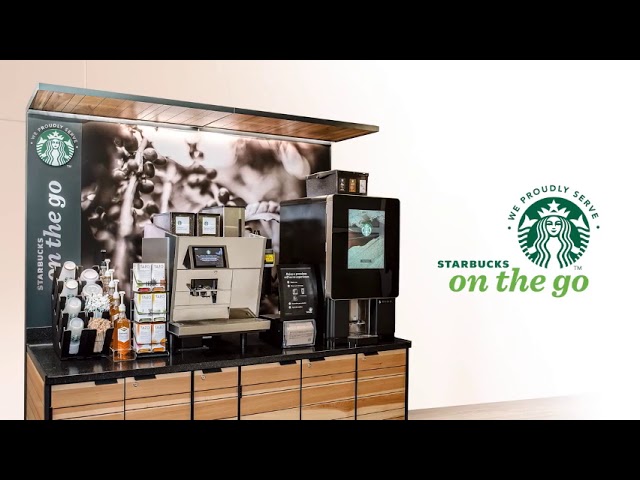 Self Service Coffee Machines  We Proudly Serve Starbucks®