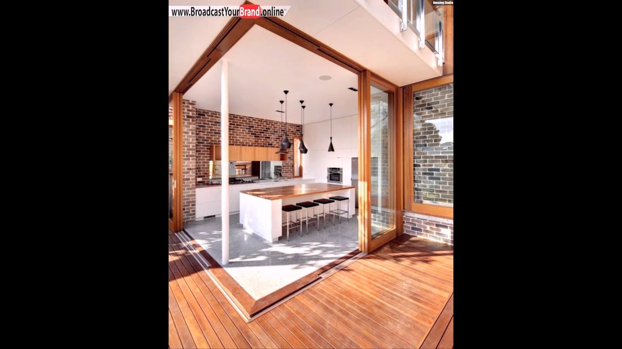 Kleine küche einrichten ziegelwand küchenrückwand design youtube