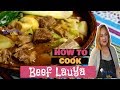 BEEF LAUYA ALA CONCHA'S - ANG SARAP!