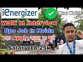Ienergizer Hiring For International And Domestic Process Job || Fresher Job 12th and Graduat Job
