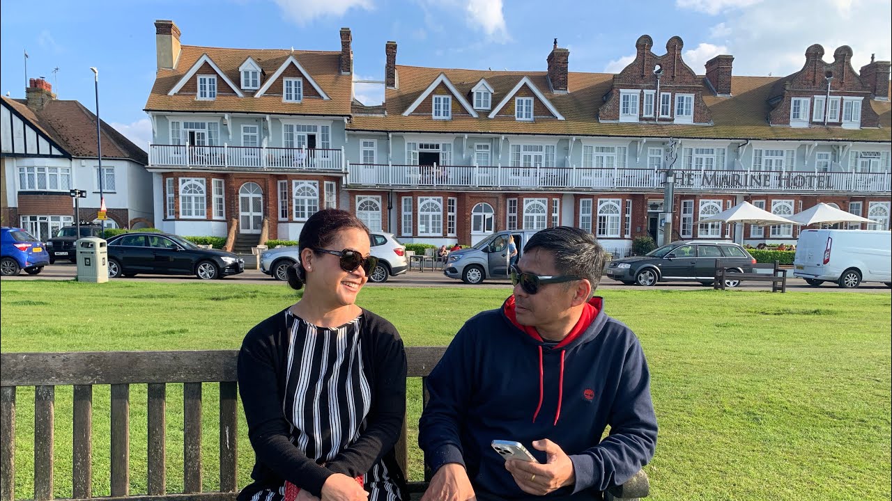 Whitstable beach and a Nepalese Restaurant in Kent 