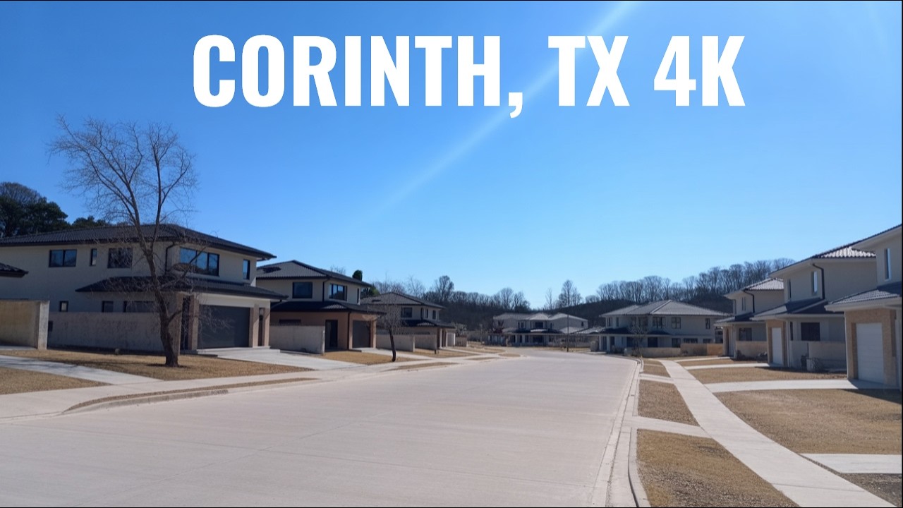 Is Corinth, TX the Perfect Place to Call Home? 4K