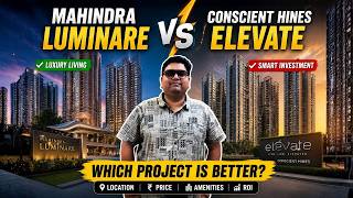 Mahindra Luminare sector 59 Gurgaon : Conscient Hines Elevate : Golf Course extension Road