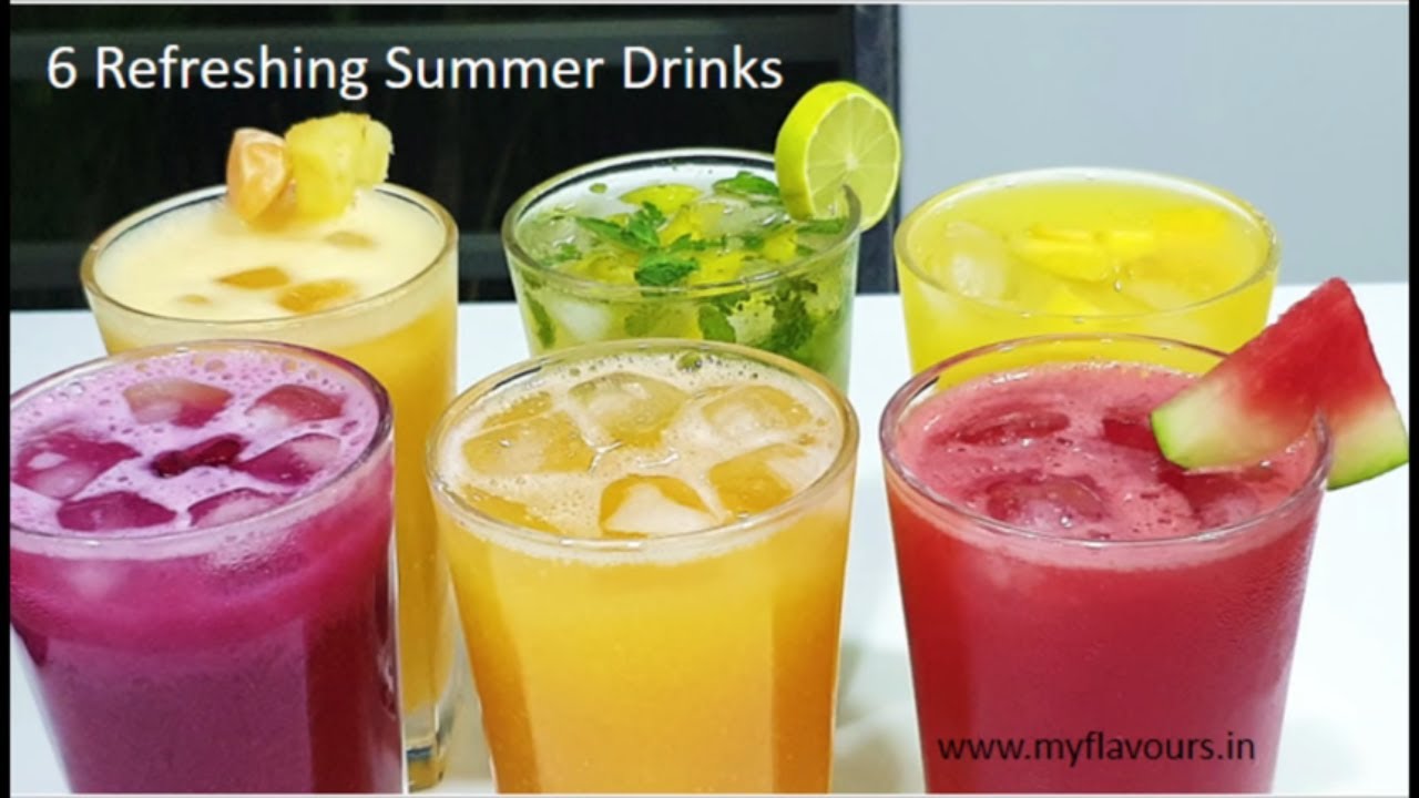 Easy-to-make fruit drinks offer cool way to welcome summertime