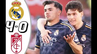 Granada vs Real Madrid 0-4 Highlights