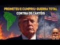 🔥🚨 TRUMP PROMETEU E CUMPRIU: GUERRA TOTAL CONTRA OS CARTÉIS, SEM PIEDADE NEM ESCAPATÓRIA