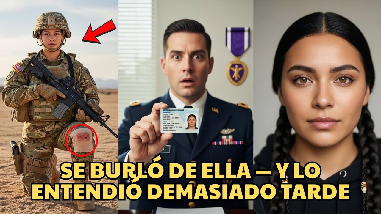 El reclutador pidió su ID; decía: “Purple Heart – Operaciones SEAL”