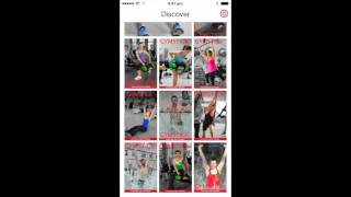 Gymstick Online app help - accessing programs / classes screenshot 5