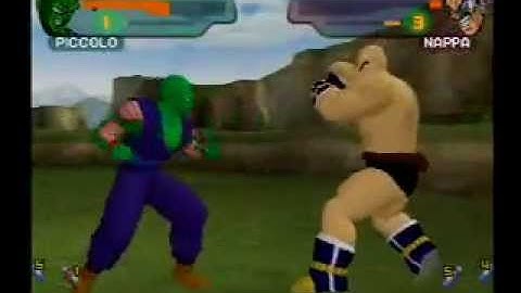 Dragon Ball Z Budokai walkthrough Saiyan Attack part 11 (Ps2) [Very hard mode]