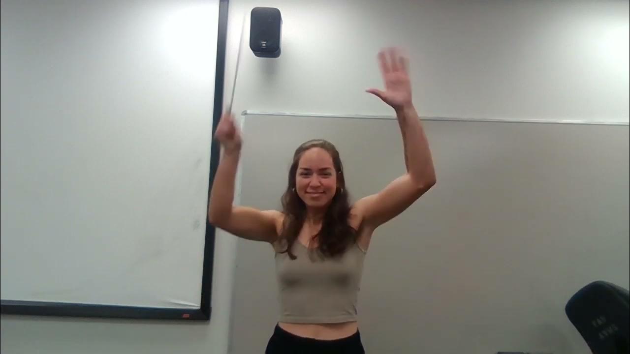 2024 Phantom Regiment Conductor Audition Video Hailey McGann YouTube