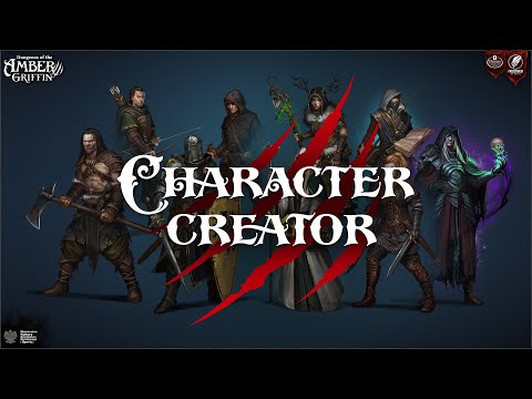 Dungeons of the Amber Griffin - Character Creator ENG