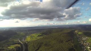 Gopro Helikopter Rundflug Dorffest Itingen 2014