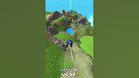 BASE jump wing suit flying game ( trying to make it to level 10 in one try )