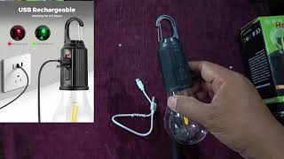 Camping Light | Portable Outdoor Tent Light Bulbs | teardown product | how to replace battery