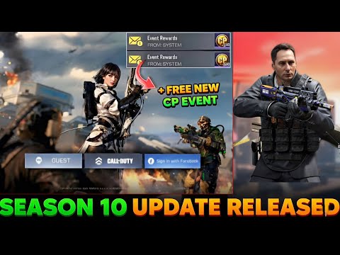 Season 10 Is HERE! All NEW Legendary Guns + Easy CP Method 😍🔥