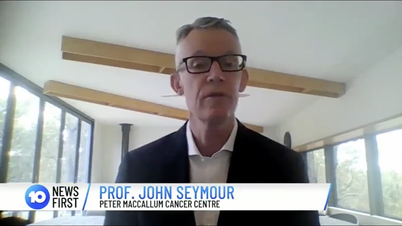 Professor John Seymour talks Blood Cancer Awareness on Ten News