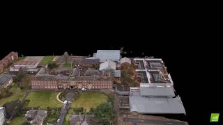 3D Model created with high resolution photogrammetry - Caerleon Campus