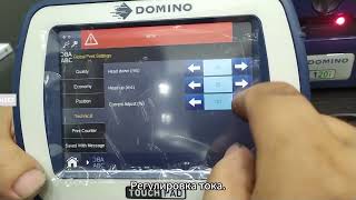 Объяснение настроек печати термотрансферного принтера Domino TTO V120i, обучение!