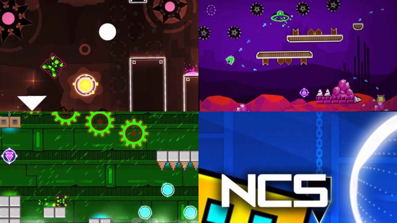 Playing Recent NCS levels/ Retro City/ Hardwired. Geometry Dash 2.206 ...